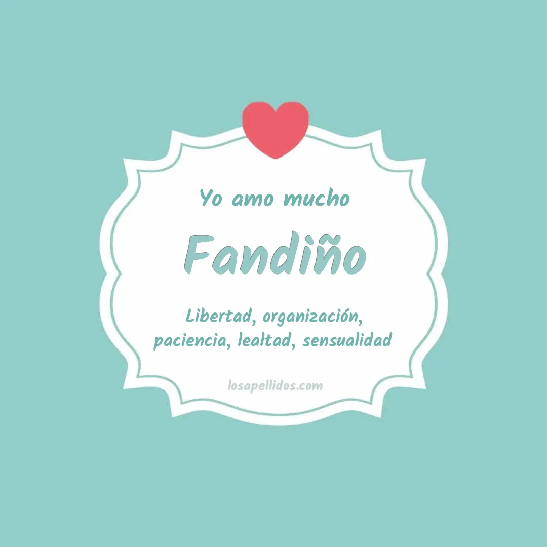 Yo amo mucho Fandiño