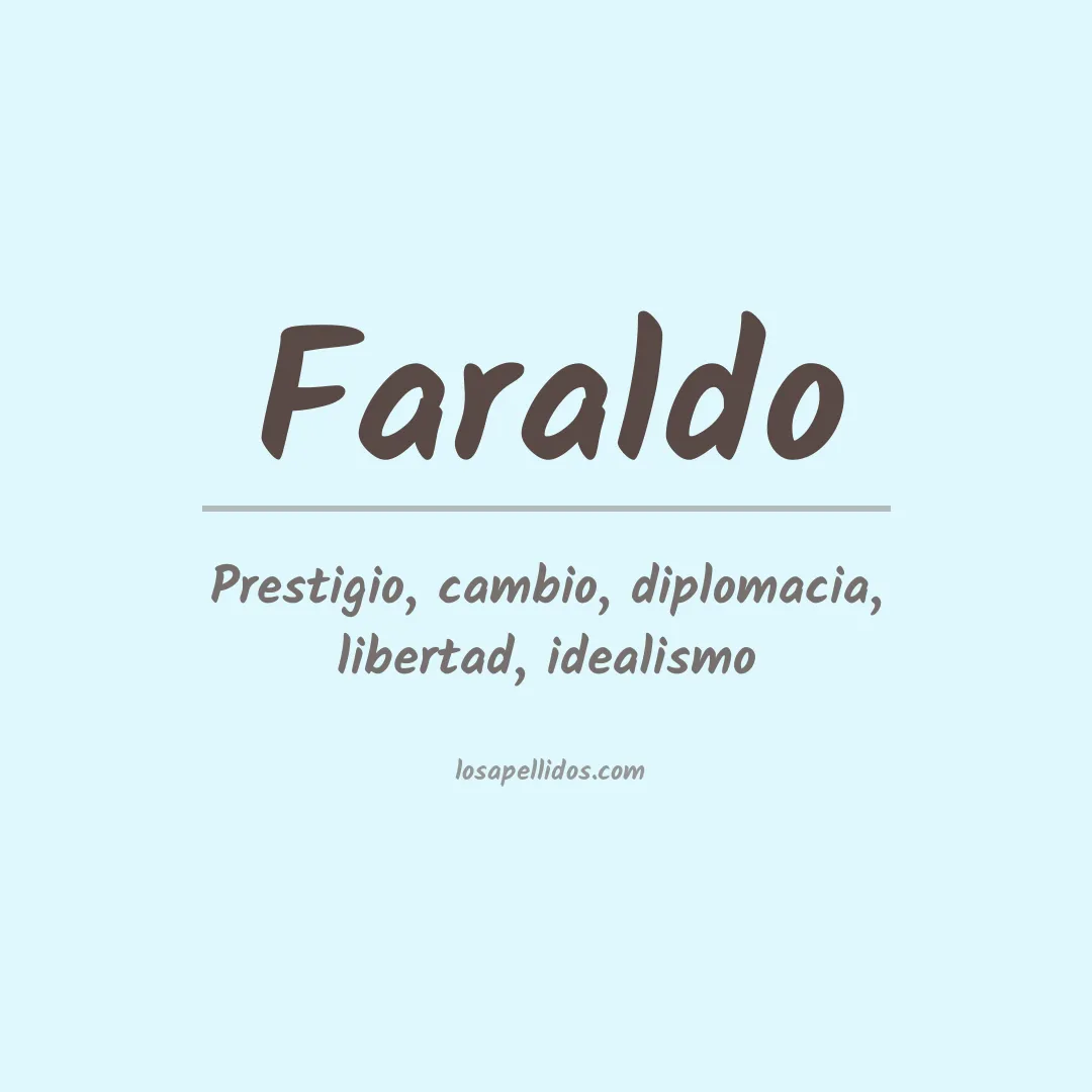 Apellido Faraldo