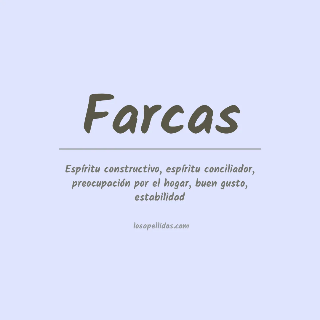 Apellido Farcas