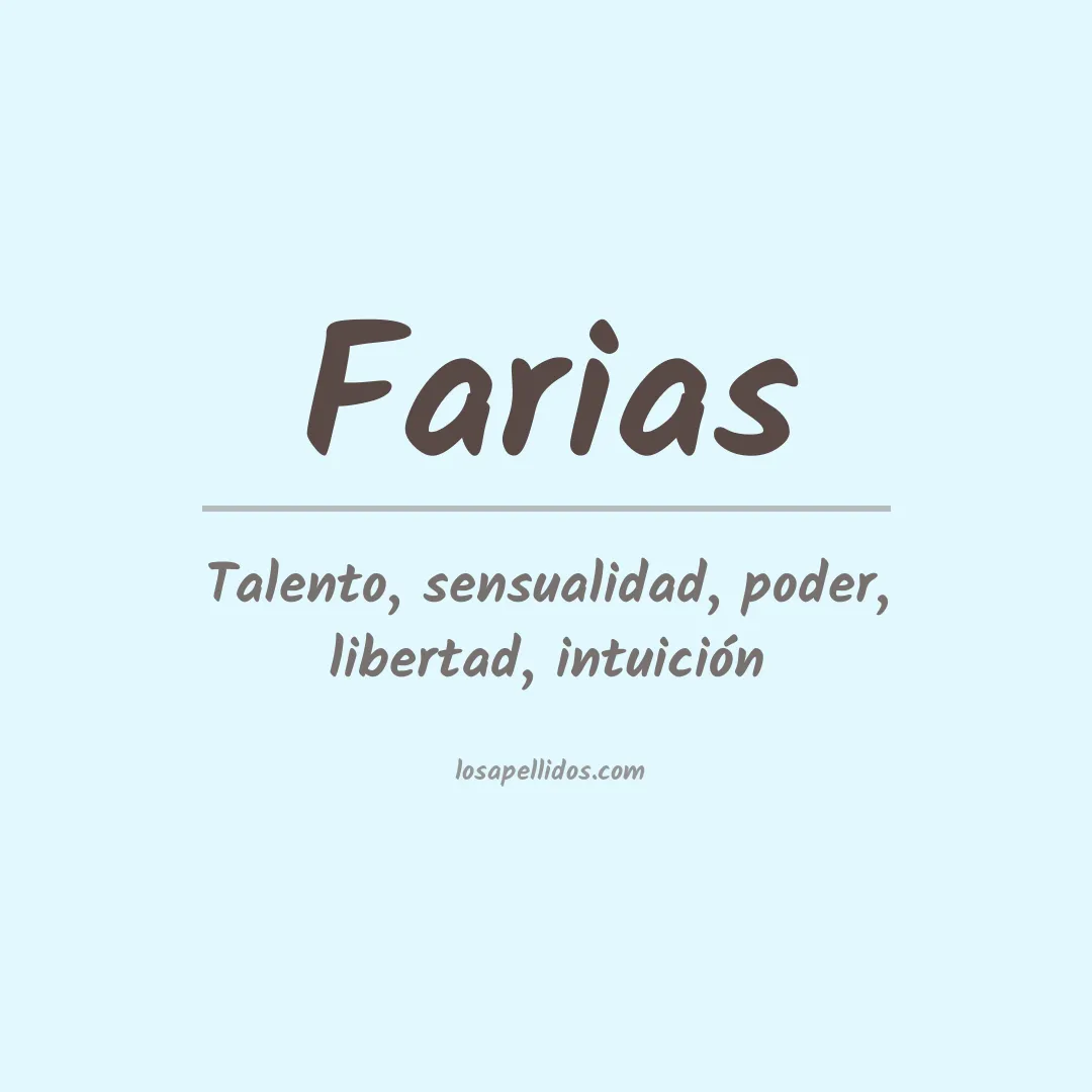 Apellido Farias
