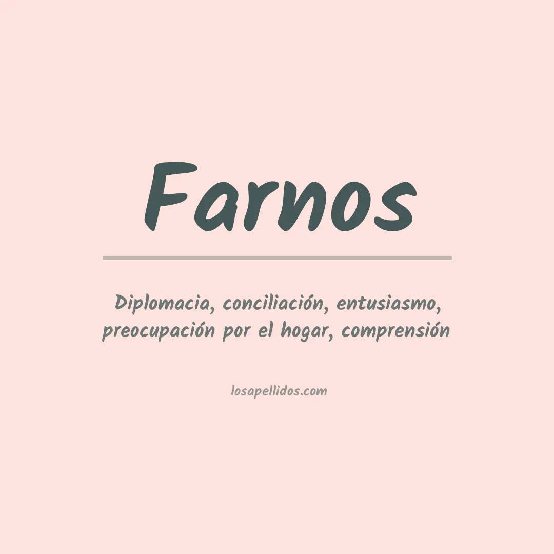 Apellido Farnos