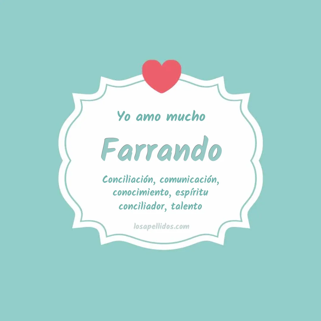 Yo amo mucho Farrando