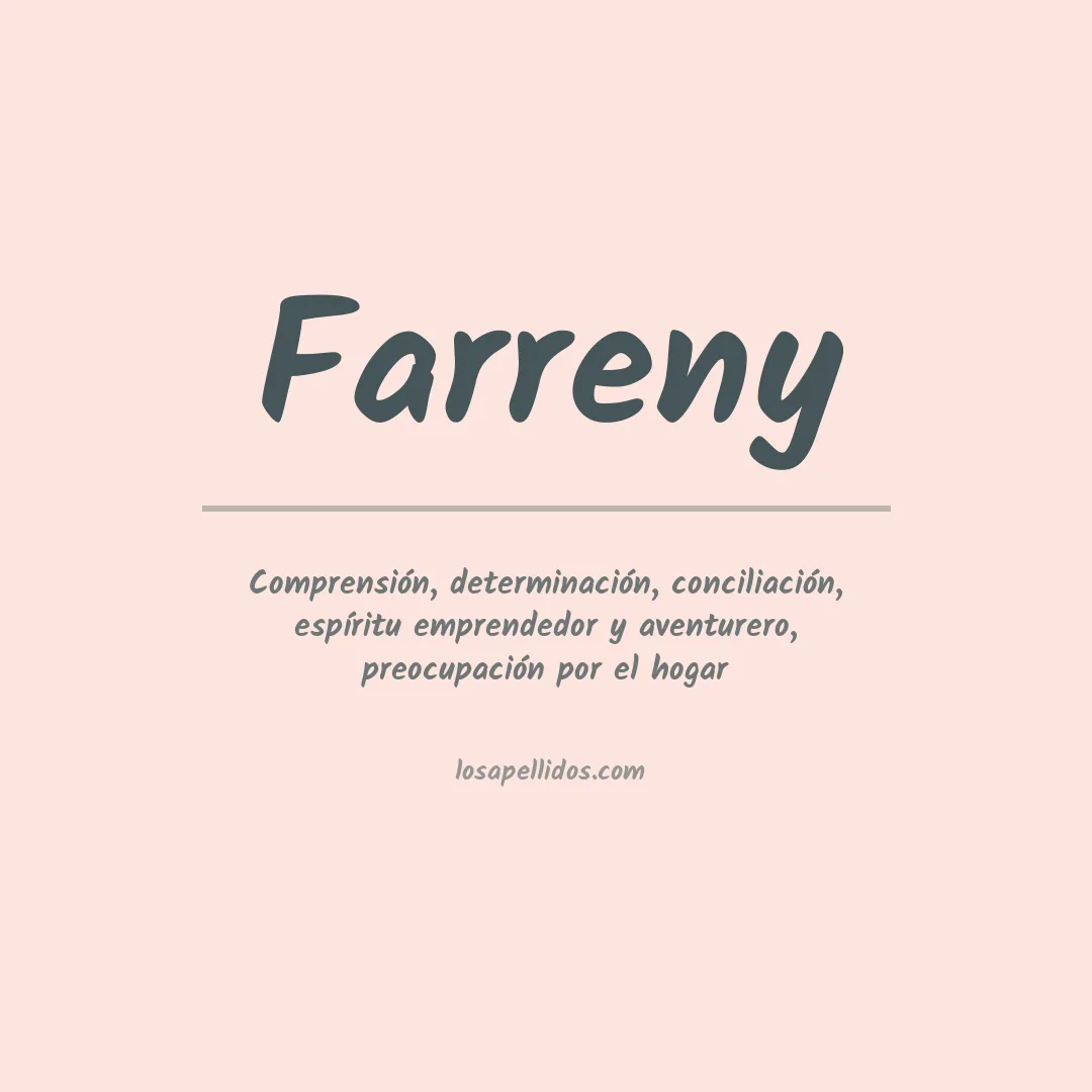Apellido Farreny