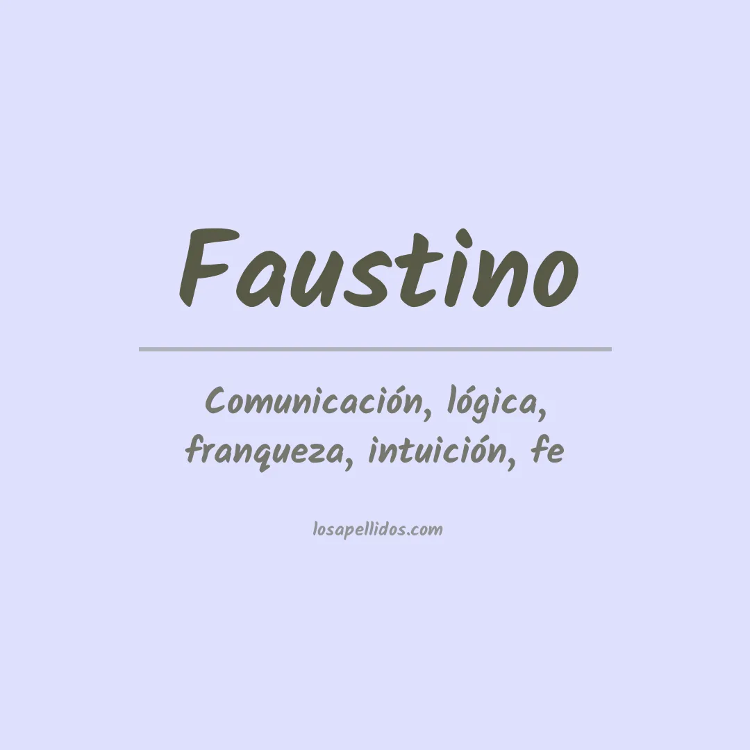 Apellido Faustino