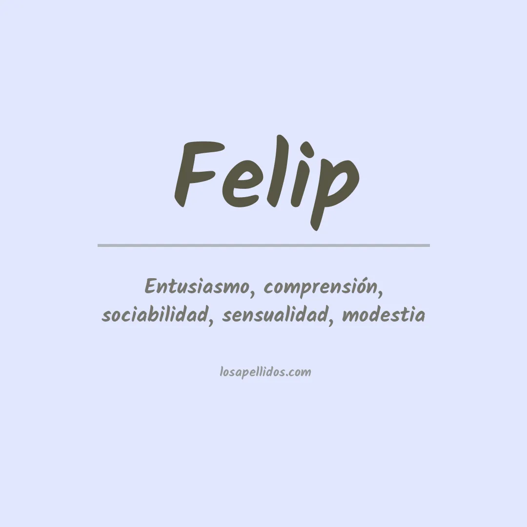 Apellido Felip