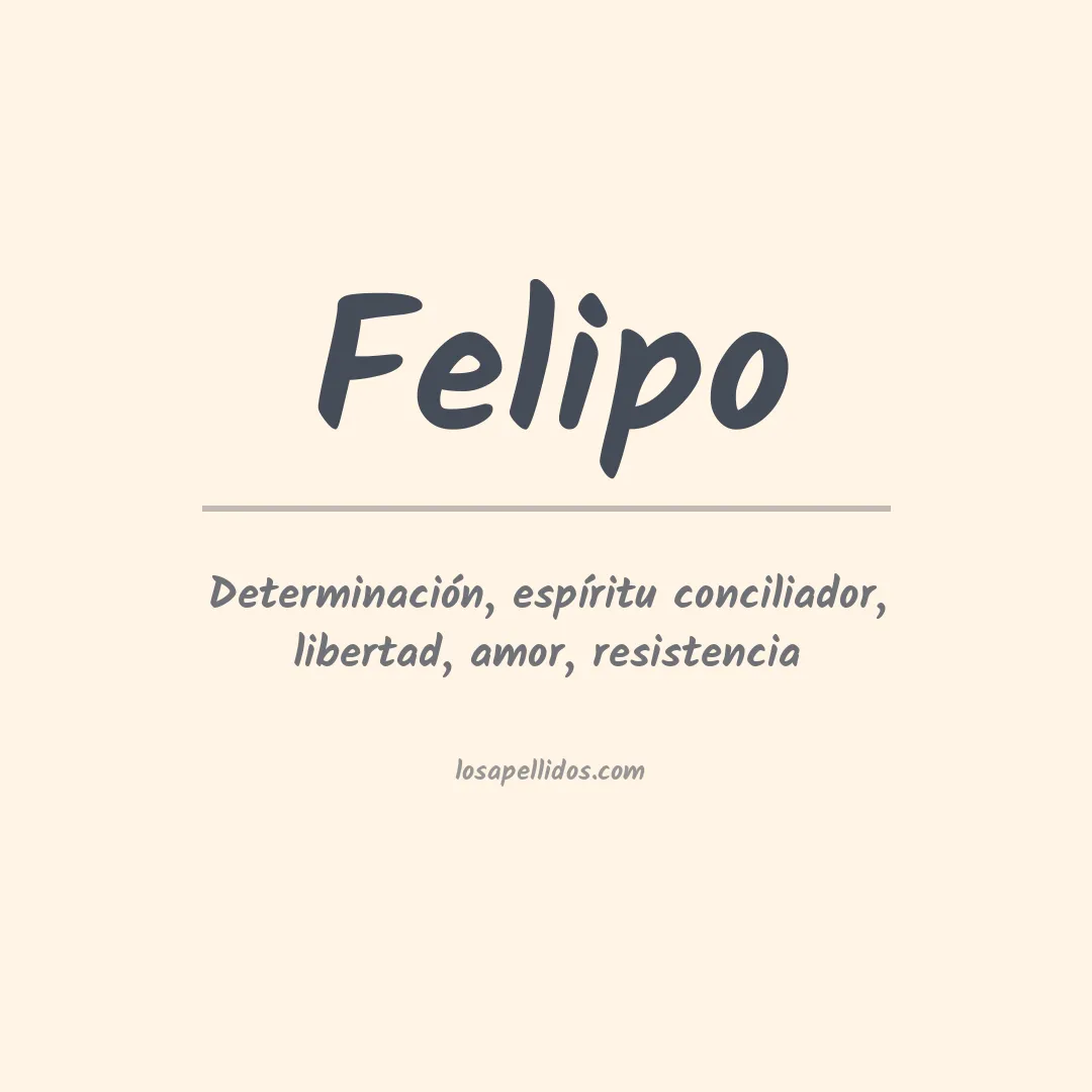 Apellido Felipo