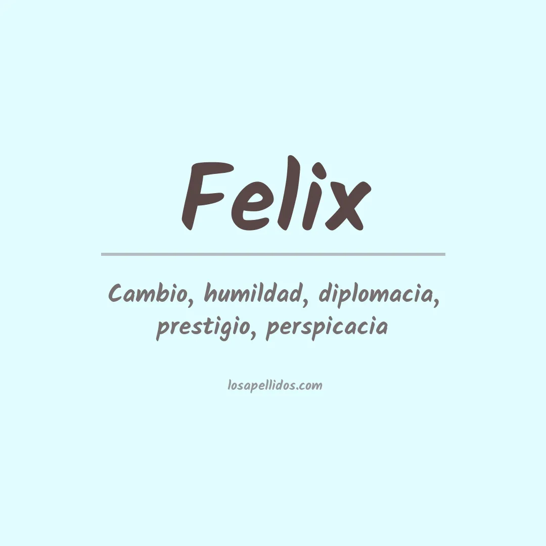 Apellido Félix