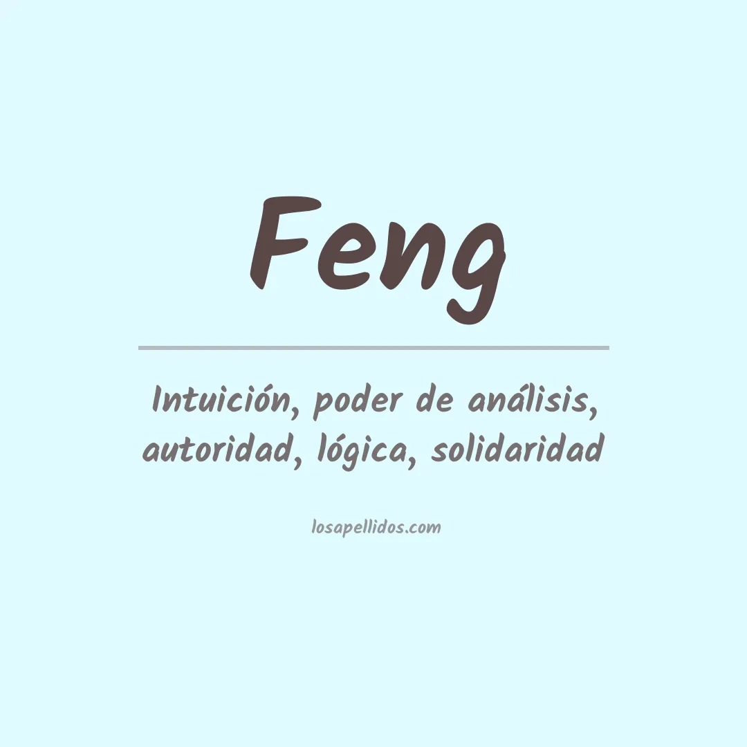 Apellido Feng