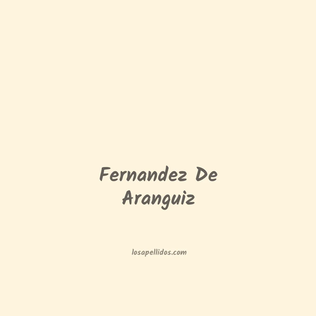 Fernandez de aranguiz en chino