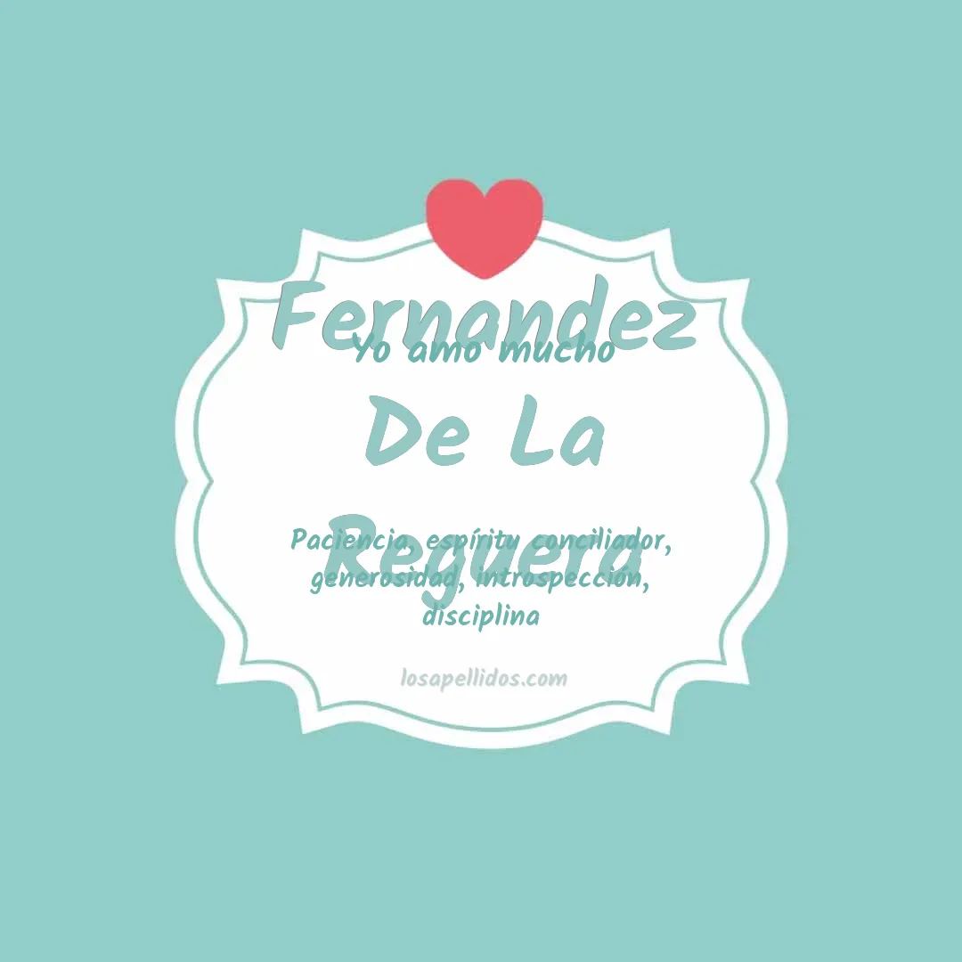 Yo amo mucho Fernandez de la reguera