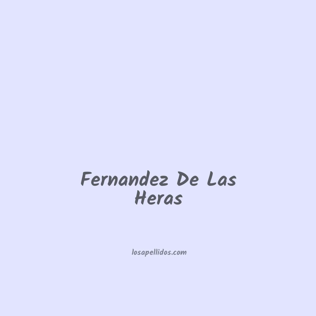 Fernandez de las heras en chino