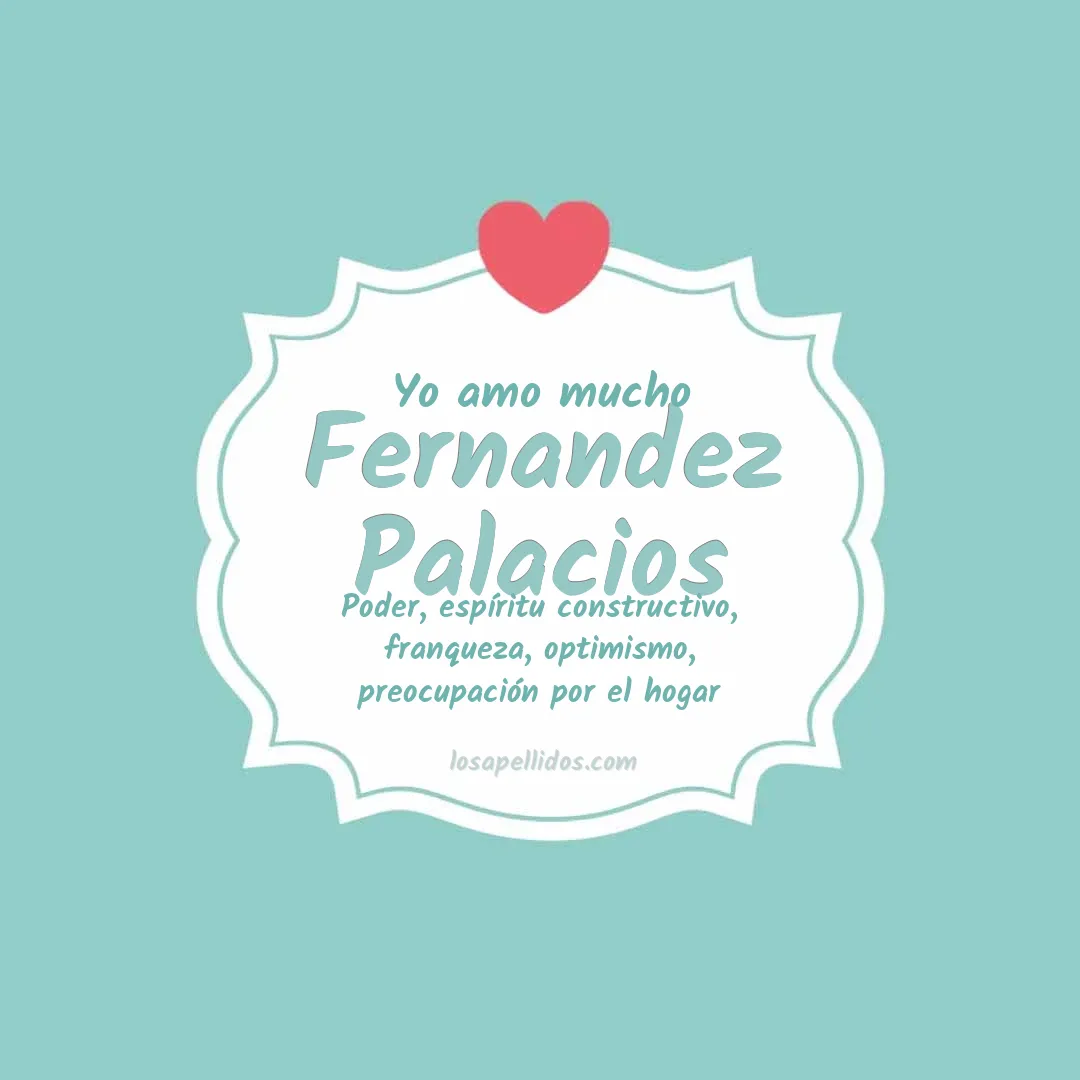 Yo amo mucho Fernandez palacios
