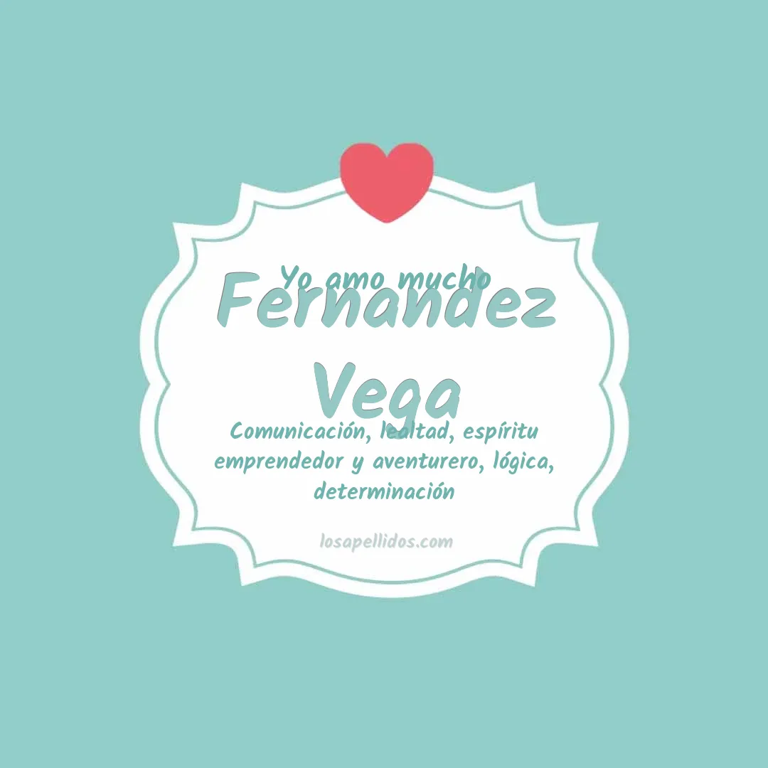 Yo amo mucho Fernandez vega