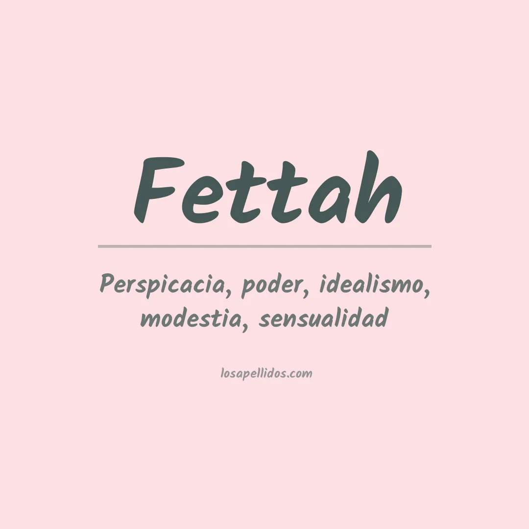 Apellido Fettah