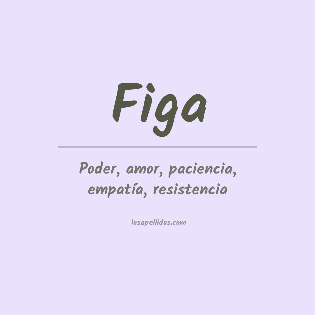 Apellido Figa