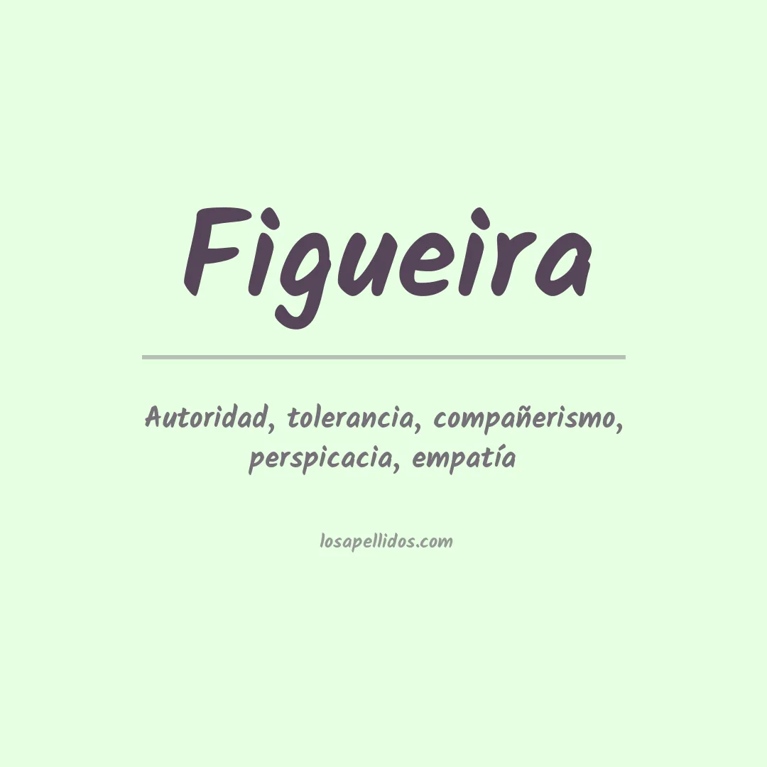 Apellido Figueira