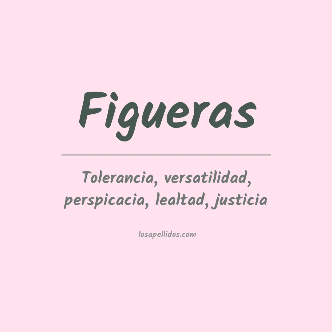 Apellido Figueras