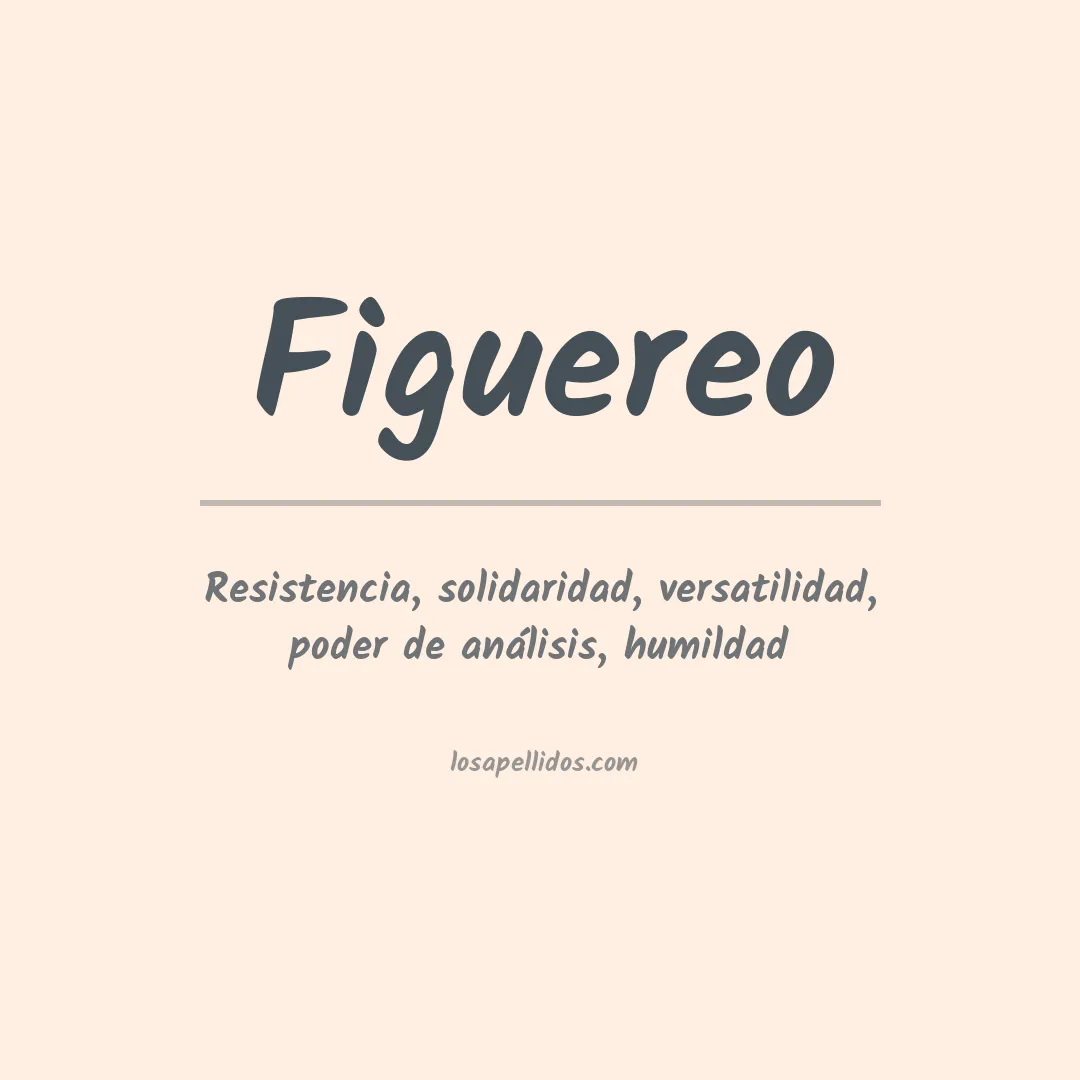 Apellido Figuereo