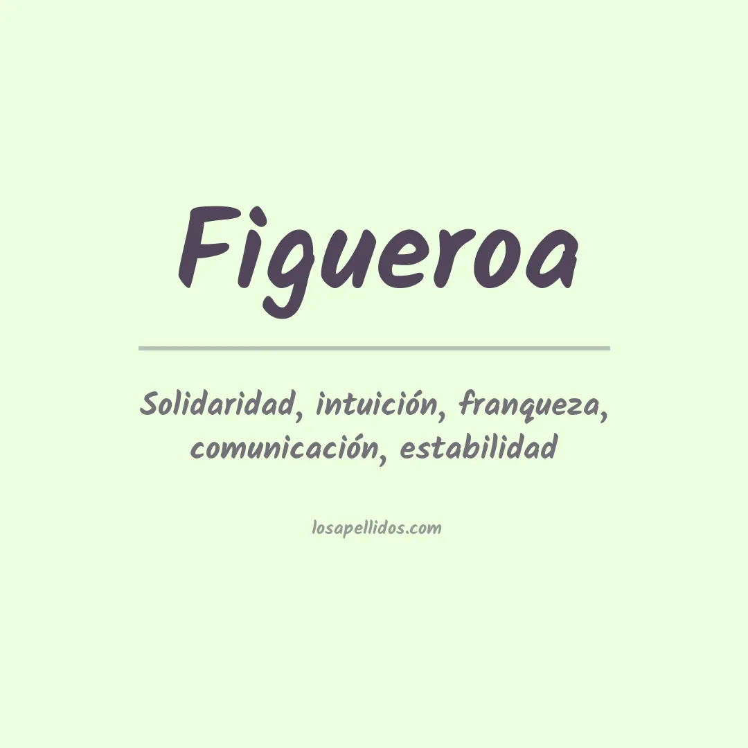Apellido Figueroa