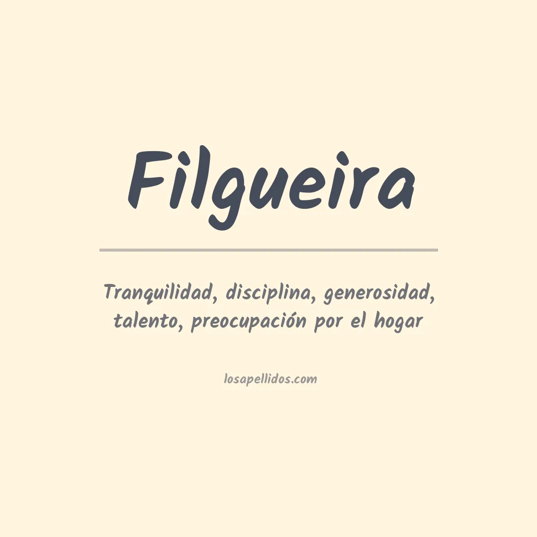 Apellido Filgueira