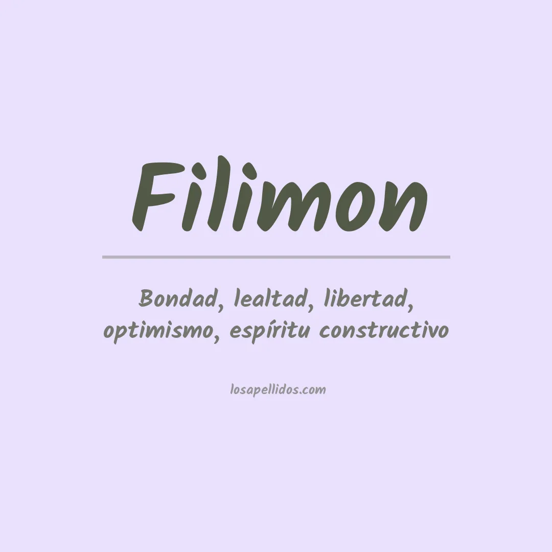 Apellido Filimon