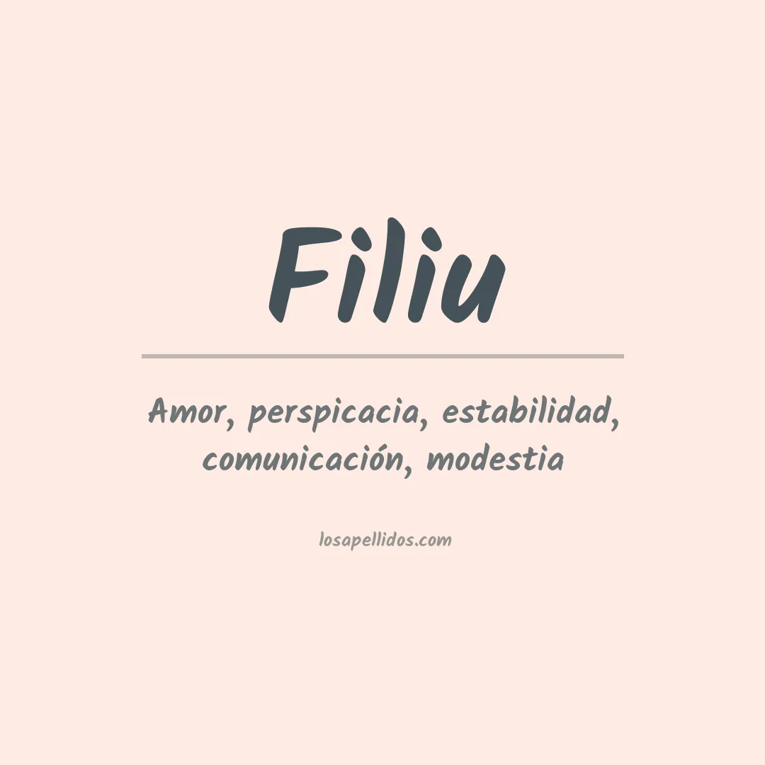Apellido Filiu