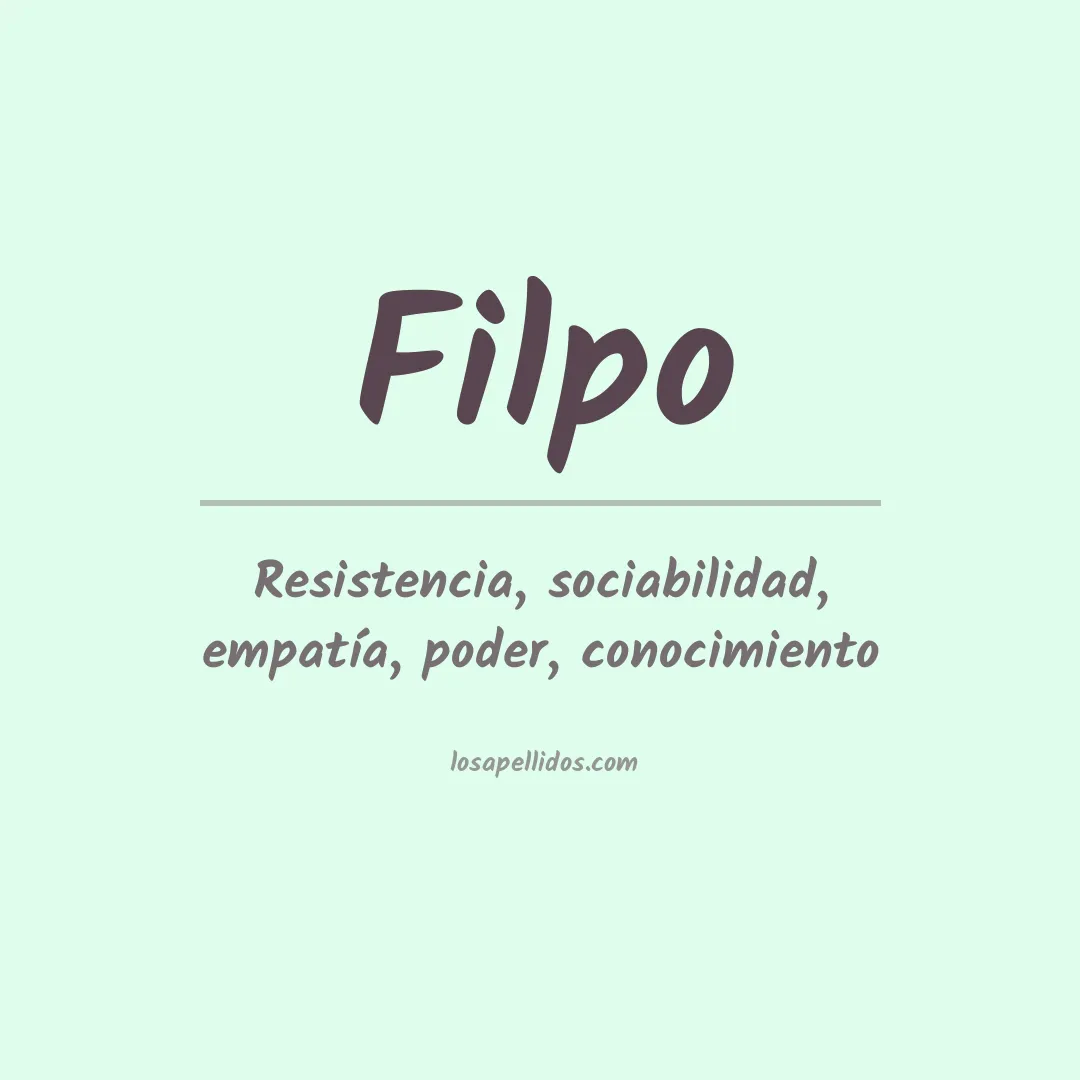 Apellido Filpo