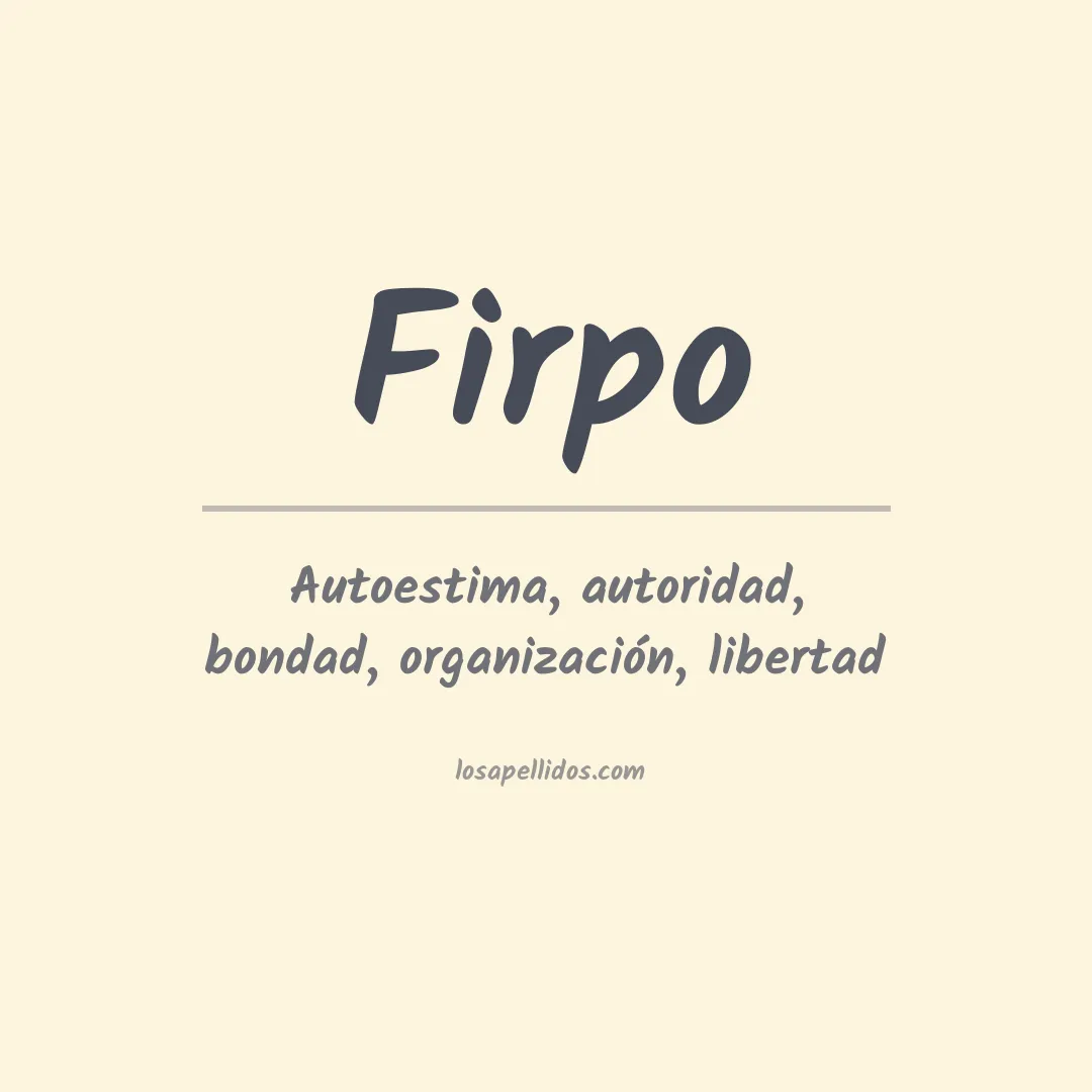 Apellido Firpo