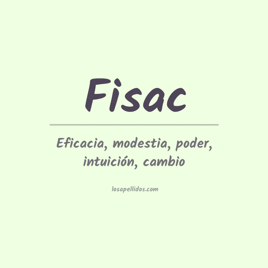 Apellido Fisac