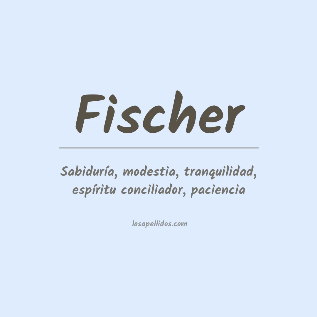 Apellido Fischer