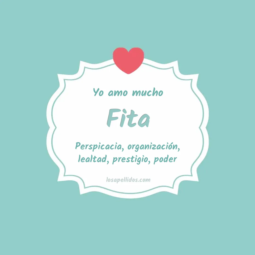 Yo amo mucho Fita