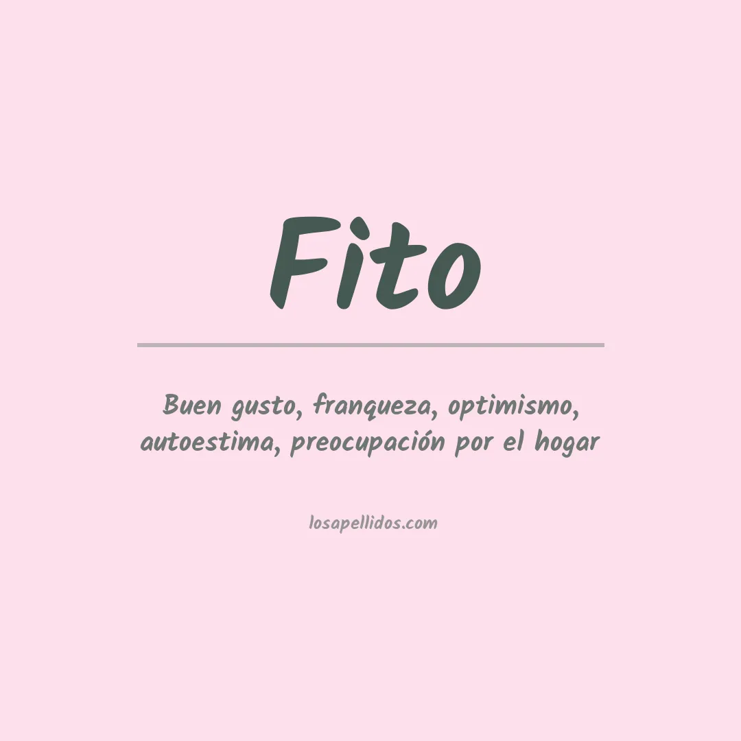 Apellido Fito