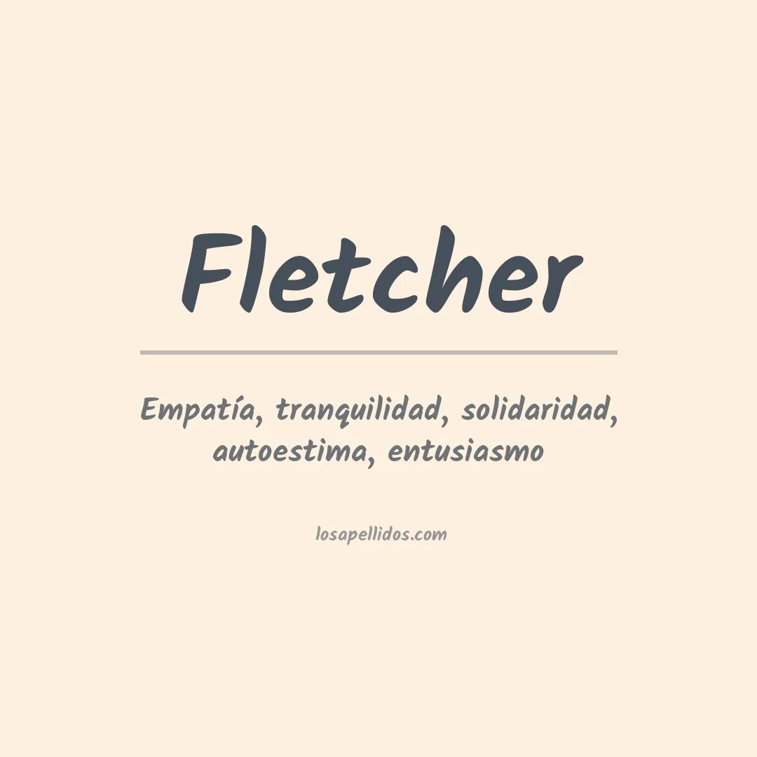 Apellido Fletcher