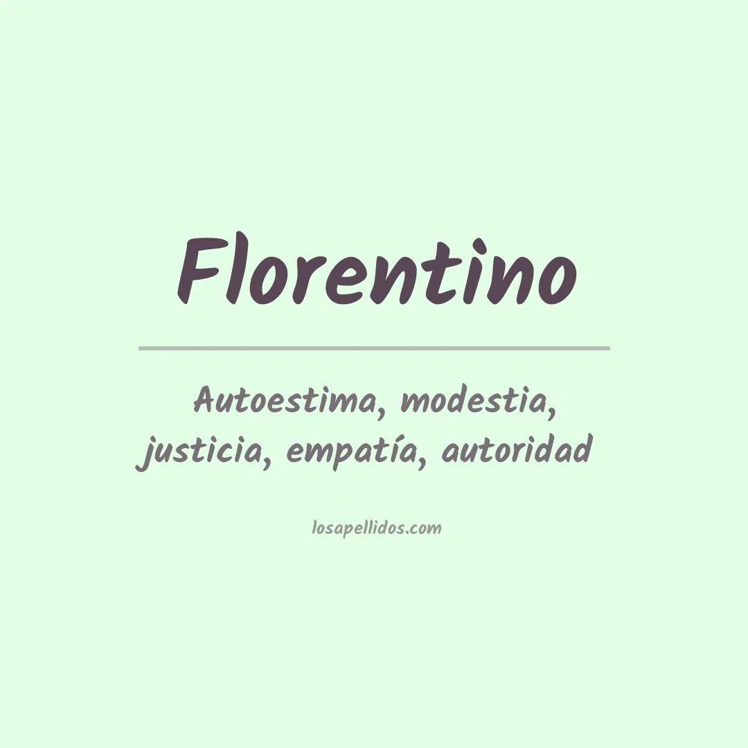 Apellido Florentino