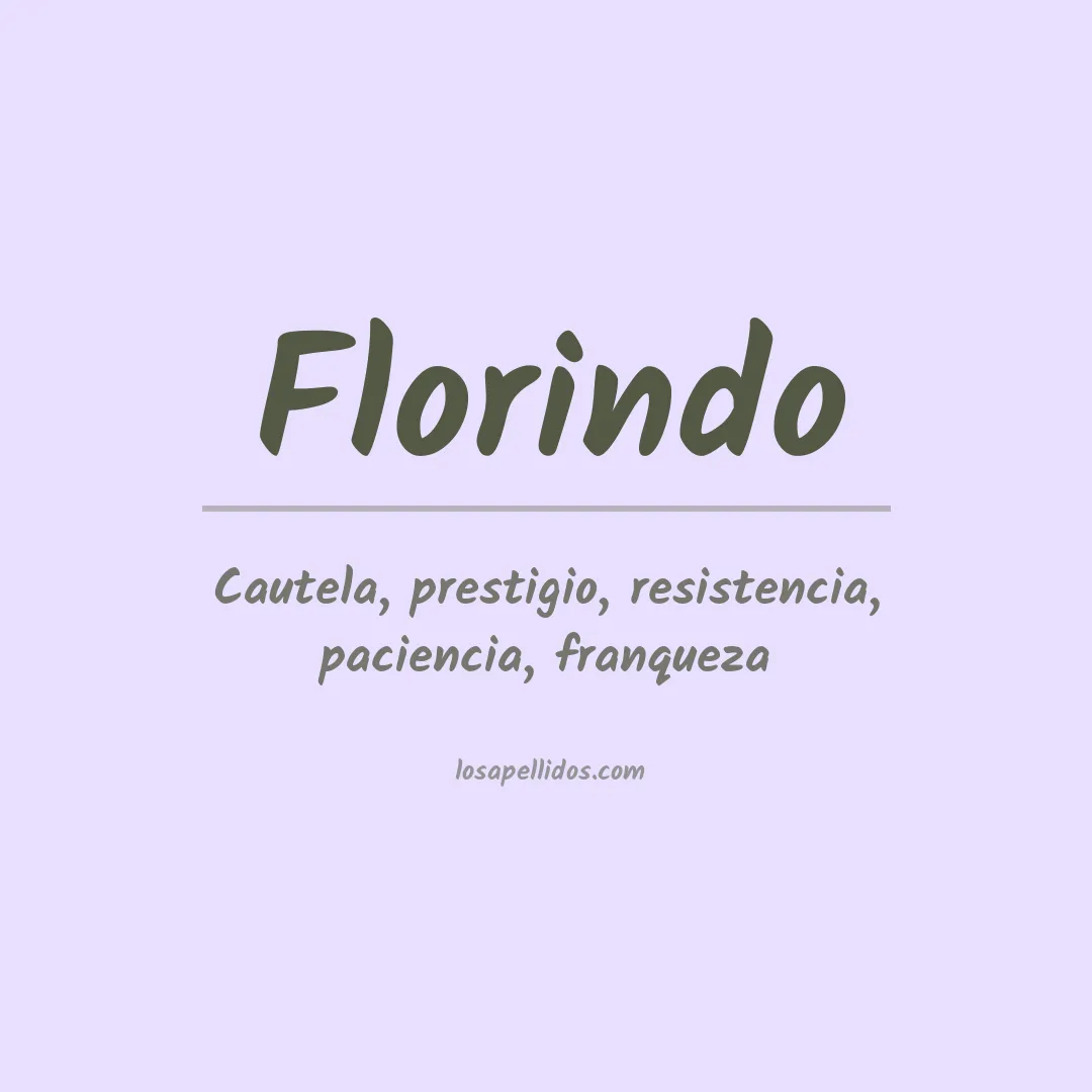 Apellido Florindo