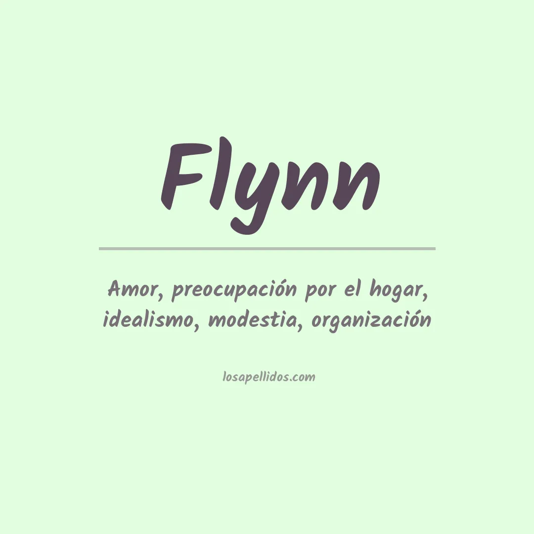 Apellido Flynn