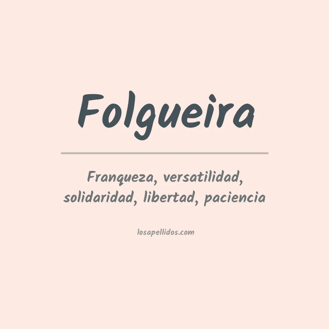 Apellido Folgueira