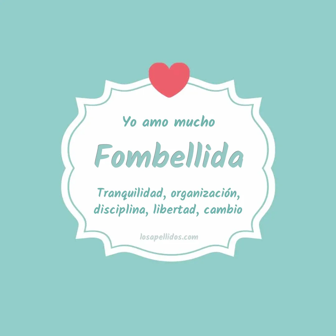 Yo amo mucho Fombellida