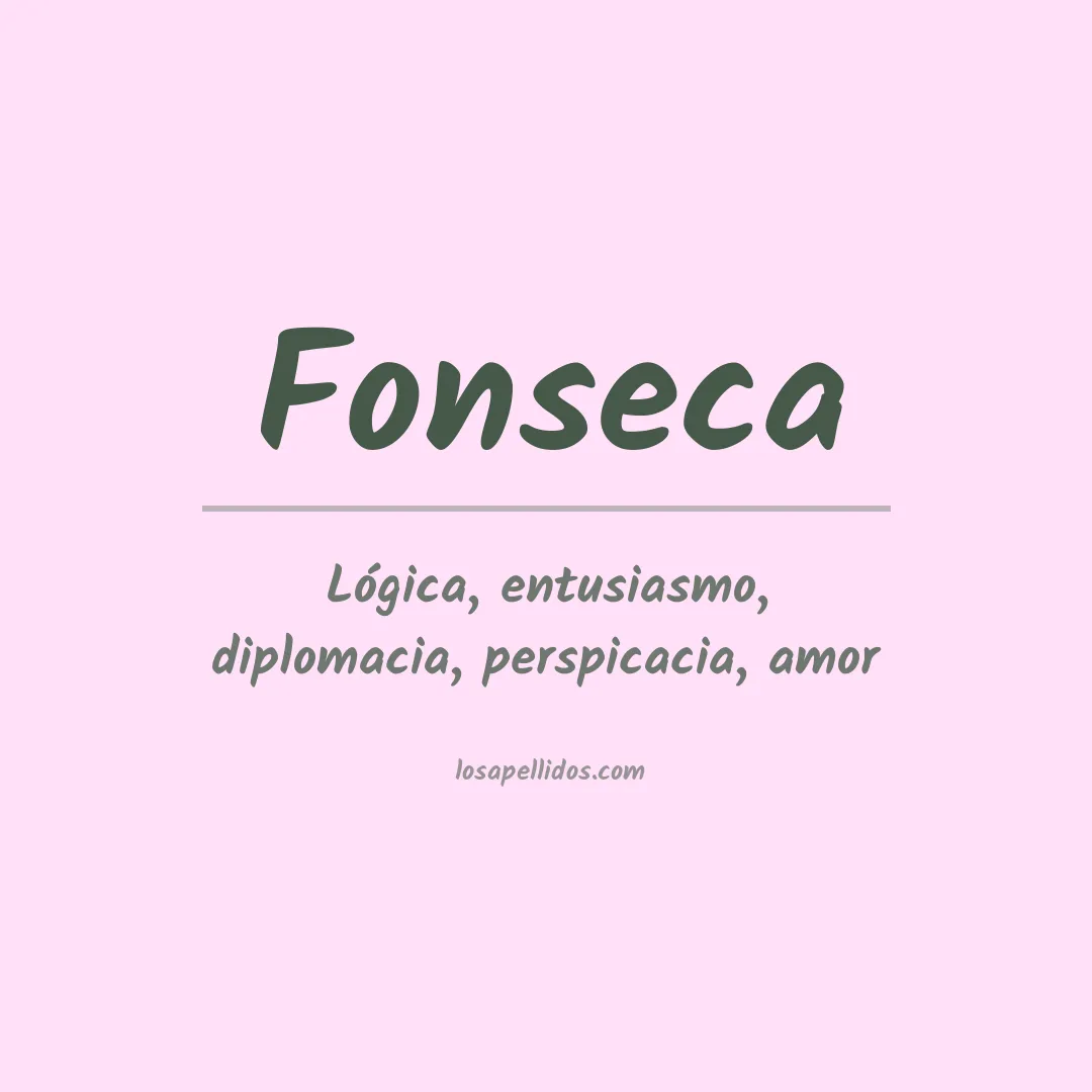 Apellido Fonseca