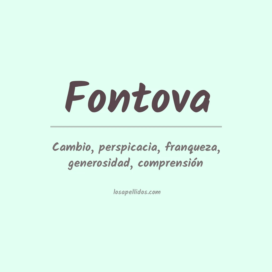 Apellido Fontova