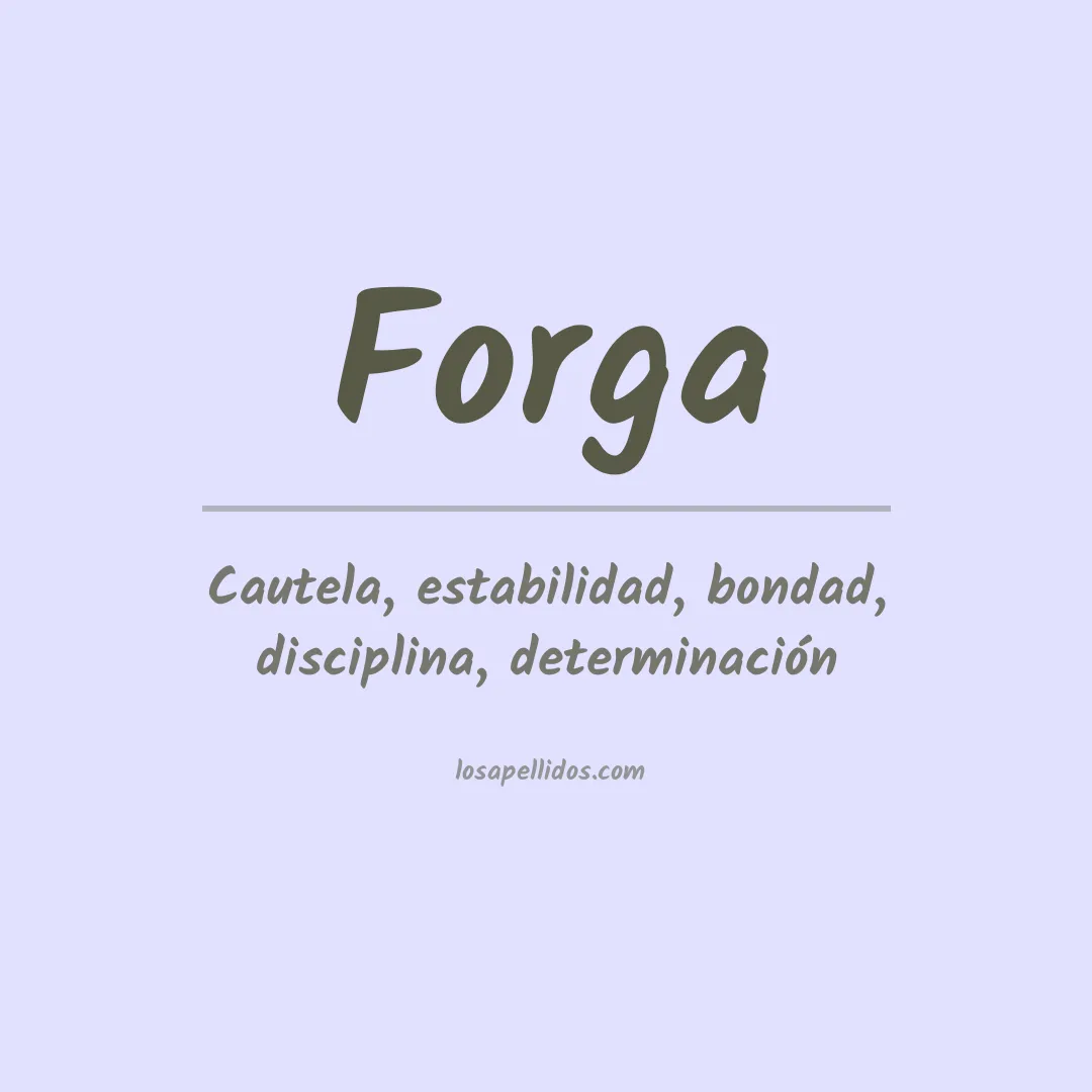 Apellido Forga