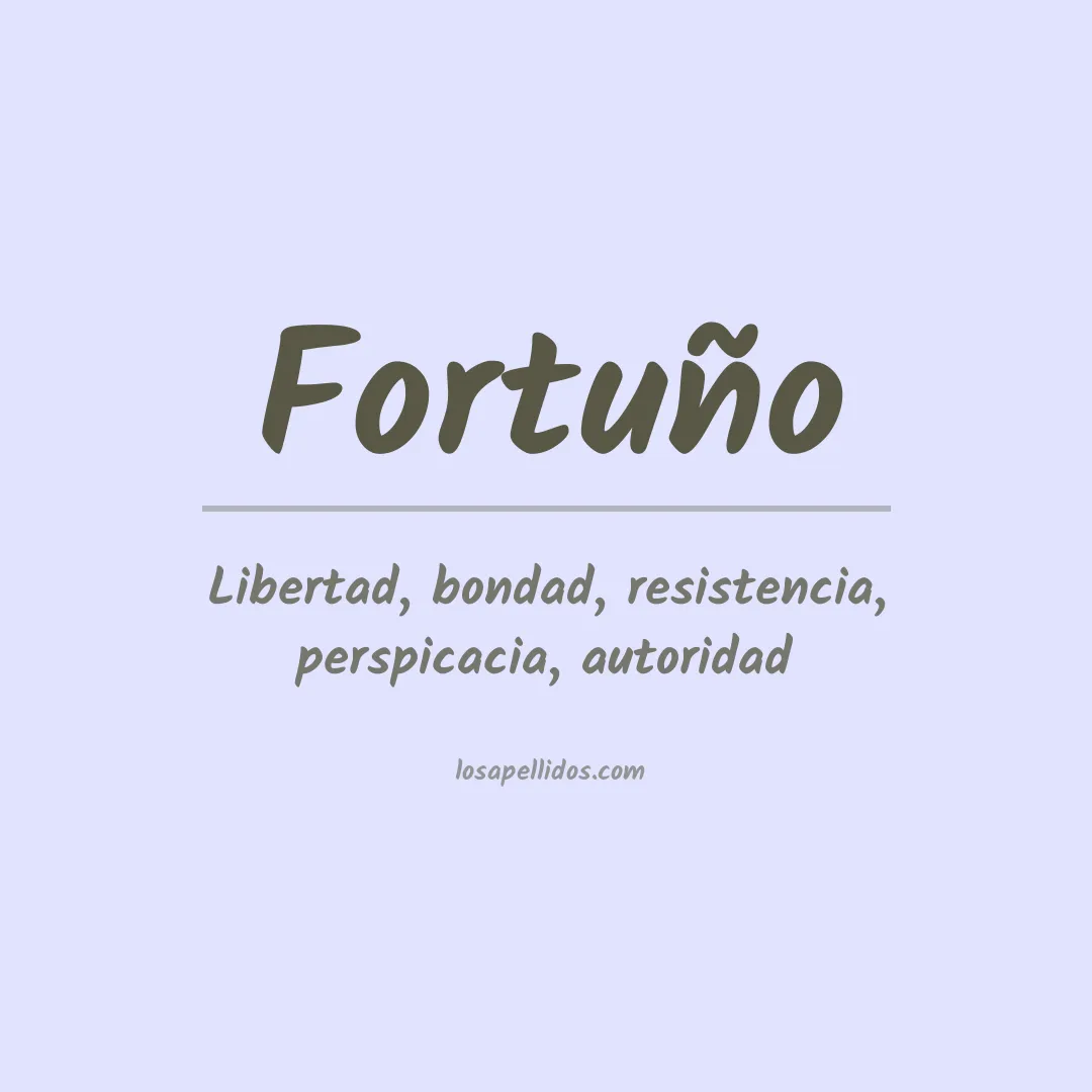 Apellido Fortuño