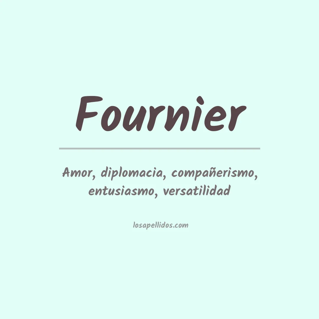 Apellido Fournier