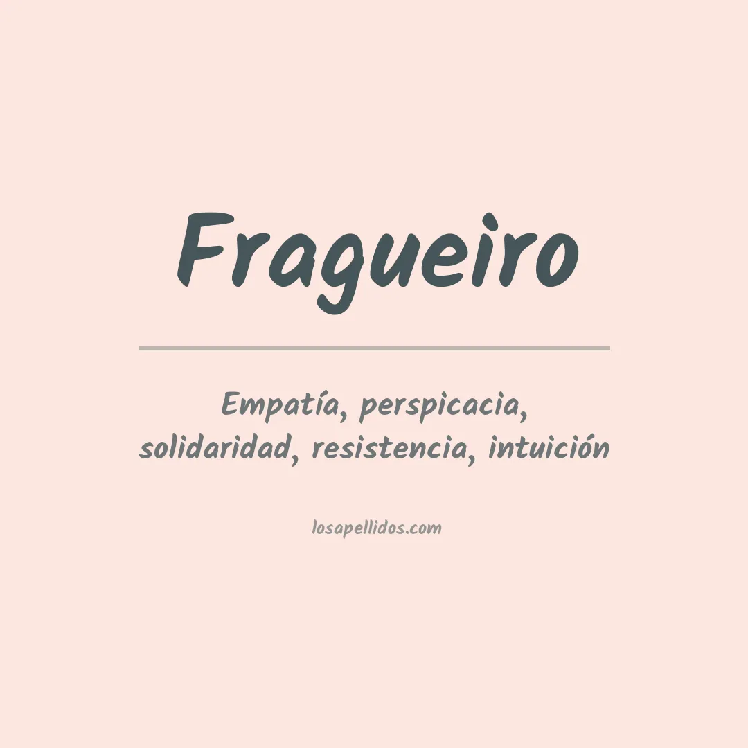 Apellido Fragueiro