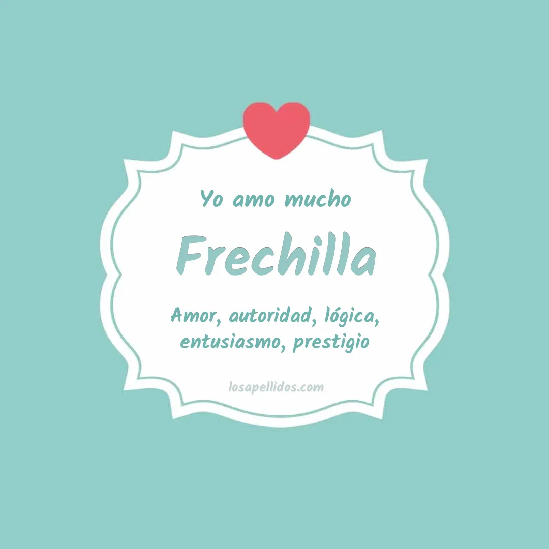 Yo amo mucho Frechilla
