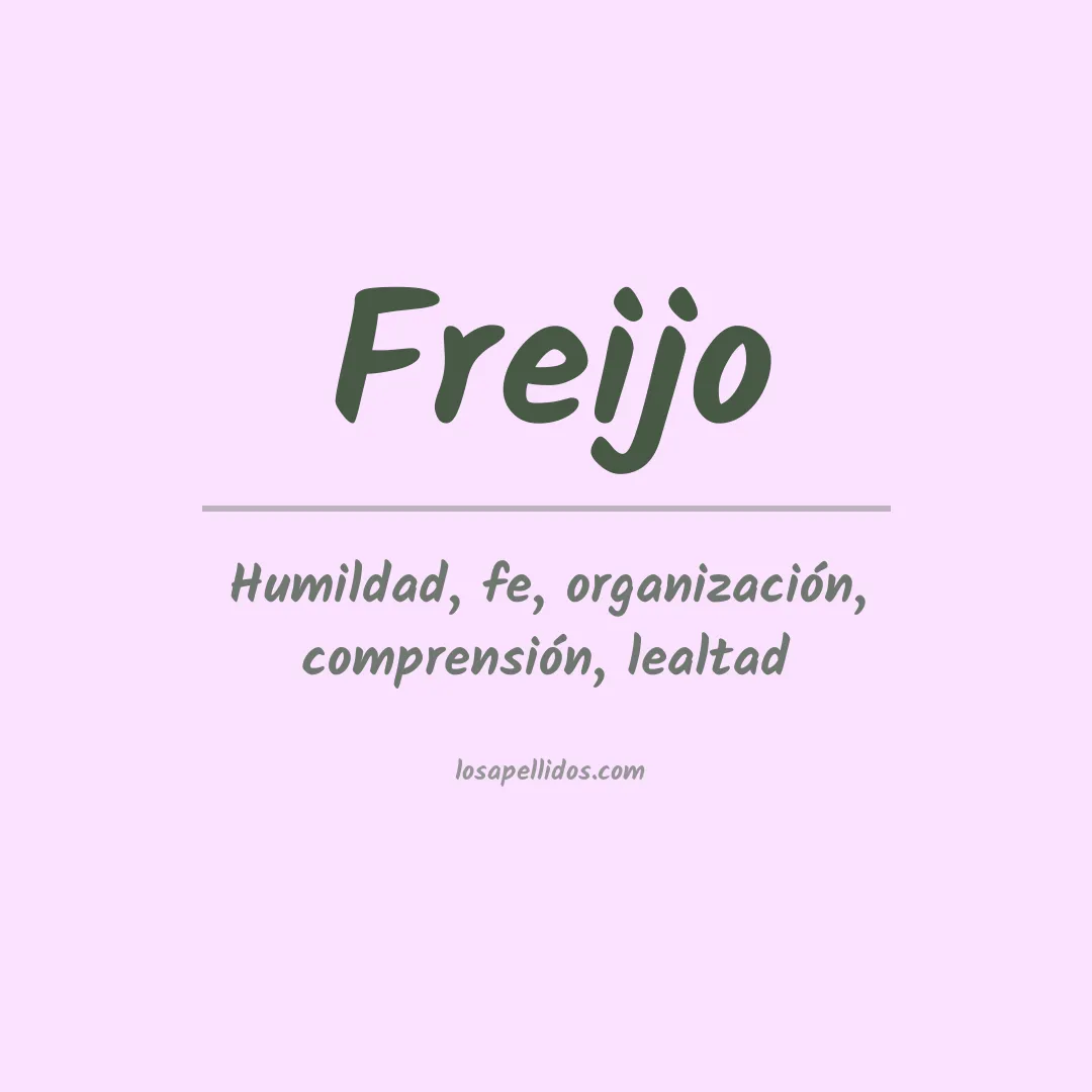 Apellido Freijo
