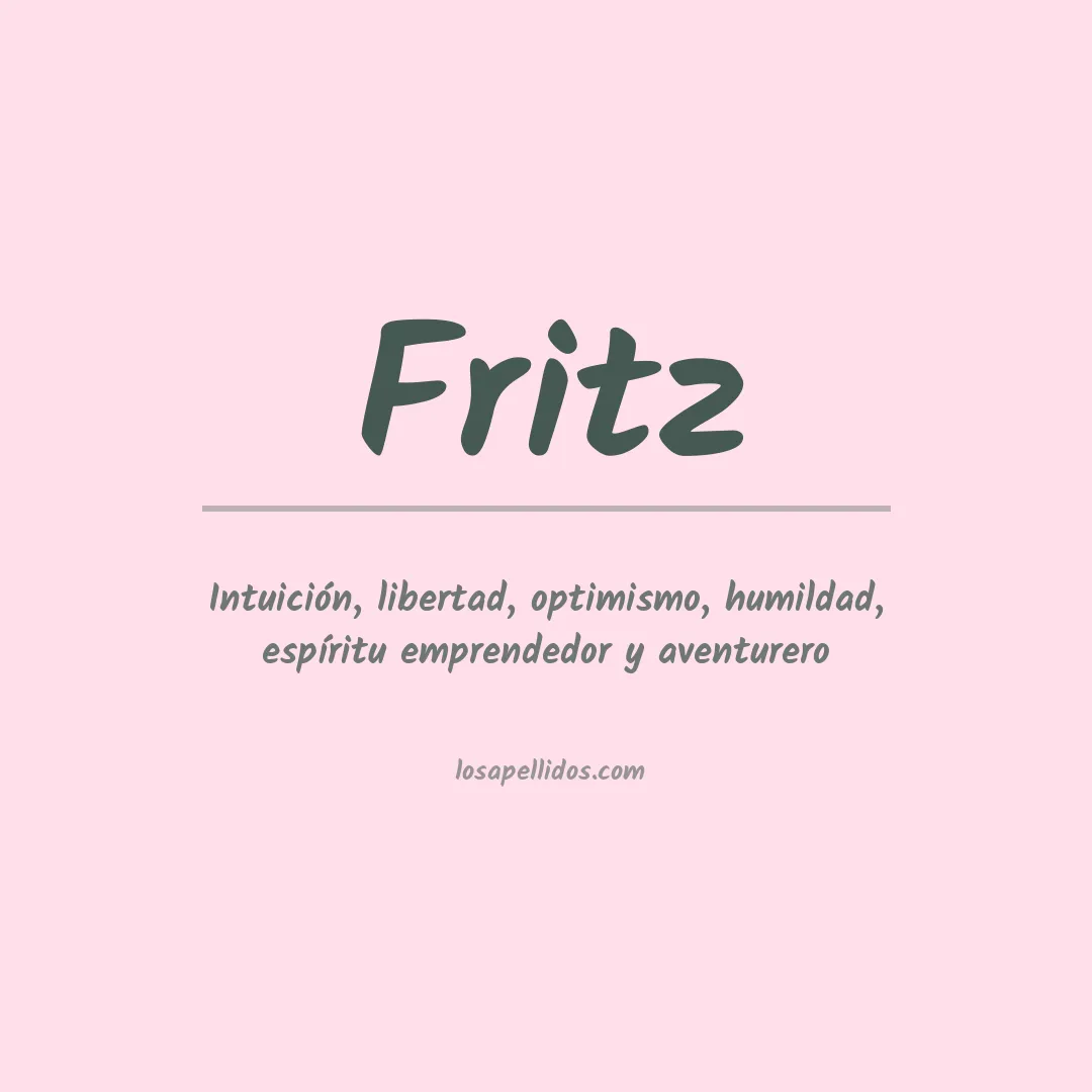 Apellido Fritz