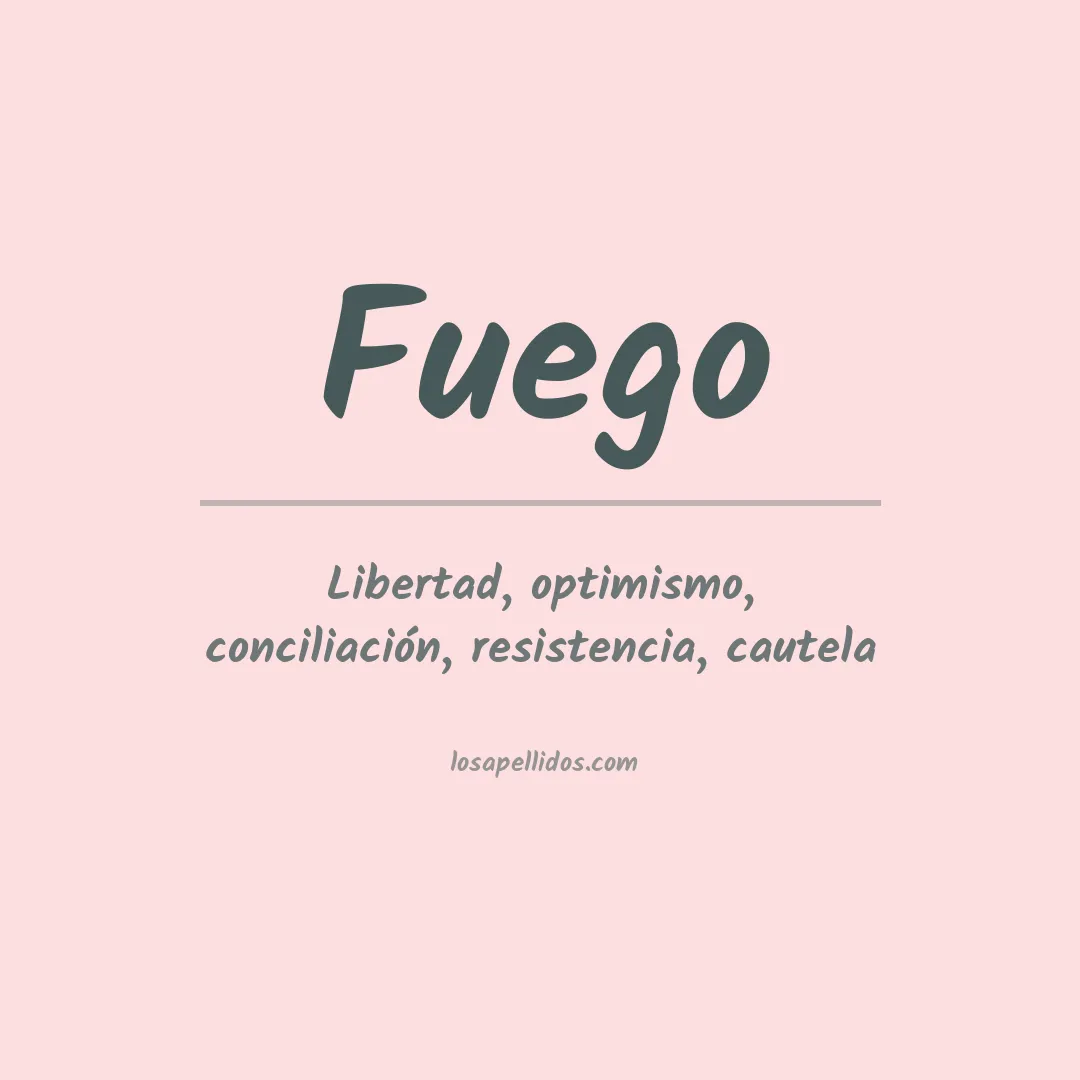 Apellido Fuego