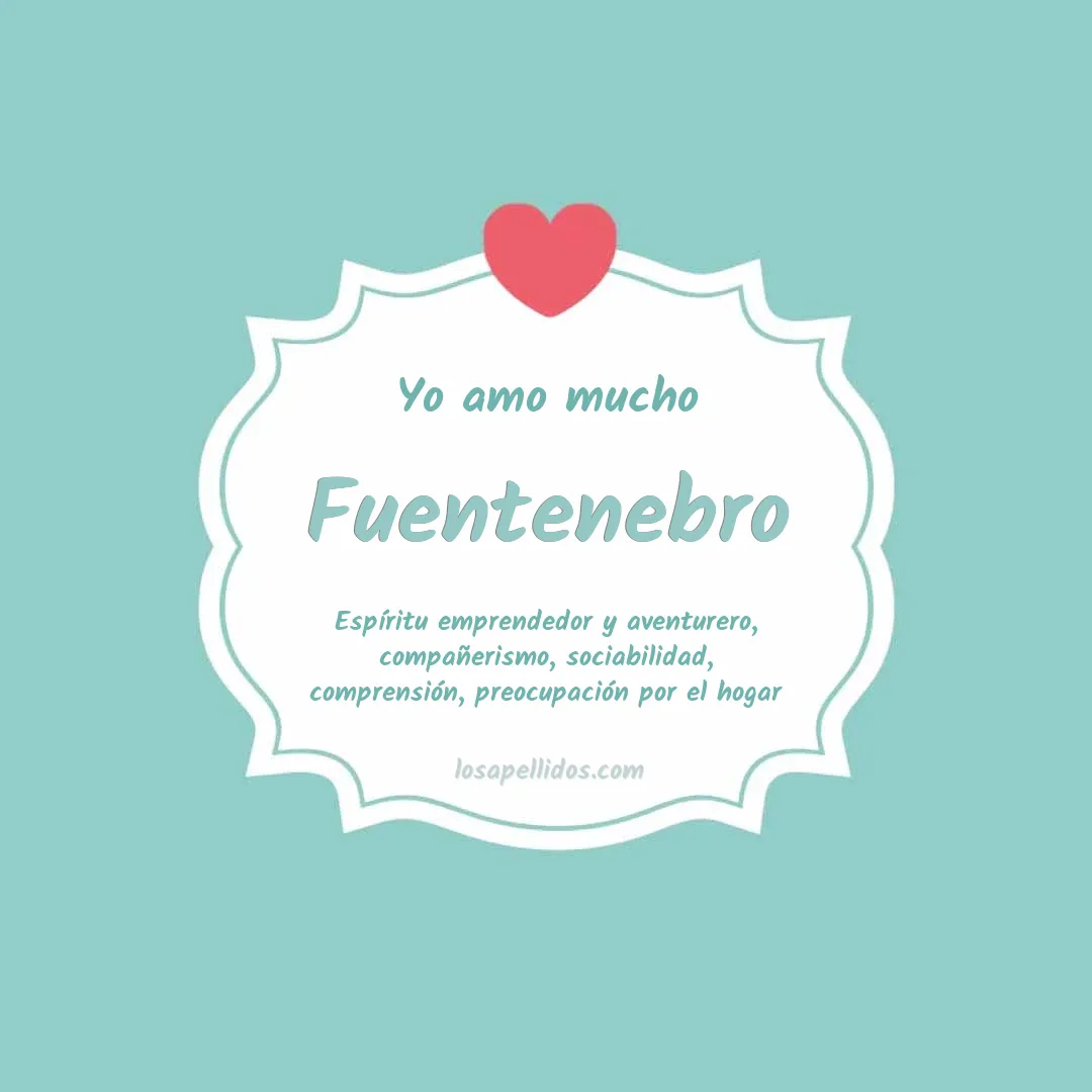 Yo amo mucho Fuentenebro