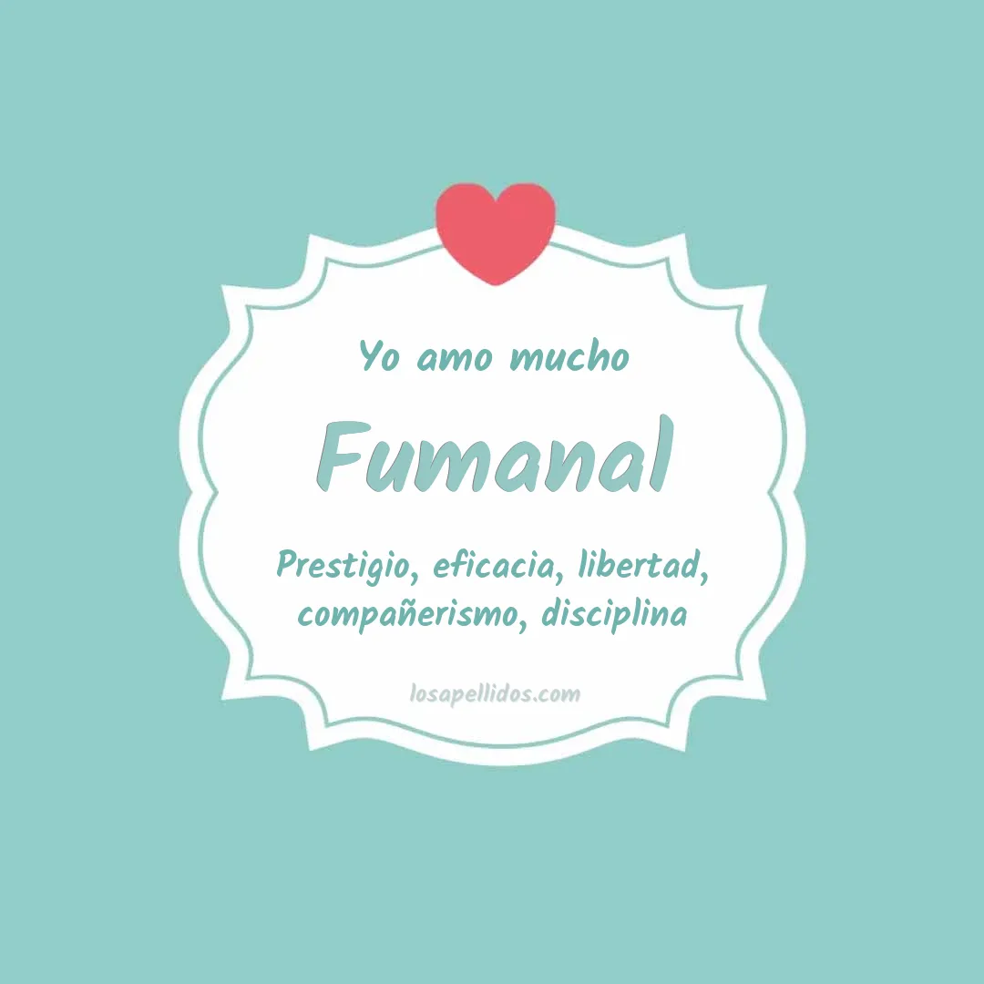 Yo amo mucho Fumanal